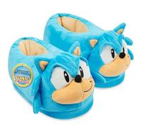 Get Trend SONIC THE HEDGEHOG 3D Pantofole Bambino, Peluche Antiscivolo Pantofole Casa, Shadow Knuckles Tails, Regalo Bambini (29/30 EU, Azzurro Sonic)