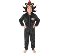 Get Trend Sonic The Hedgehog Pigiama Intero Bambini in Pile, 4-10 Anni | Tuta Intera 3D con Cappuccio, Costume Morbida e Comoda per Halloween e Cosplay, Idee Regalo per Bambini