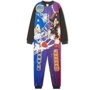 Get Trend Sonic The Hedgehog Tuta Intera Bambino 4-10 Anni, Pile Pigiama Intero Bambini con o Senza Cappuccio, Regalo Ragazzo (6-7 Anni, Viola Shadow)