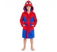 Get Trend Spiderman | Batman Accappatoio Bambino e Bambina, Vestaglia Pile | Morbida e Calda con Cappuccio, Tasche e Cintura, Accappatoio Bambini per Casa e Viaggio, Idea Regalo per Bimbo e Bimba