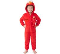 Get Trend Spongebob Squarepants | Sesame Street Pigiama Intero Bambini in Pile, Tuta Intera con Cappuccio, Pigiamoni Morbida e Comoda con Zip, per Invernale, Idee Regalo per Bambino e Bambina