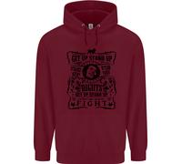 Get Up Alzato Reggae Musica Bambini Felpa con Cappuccio