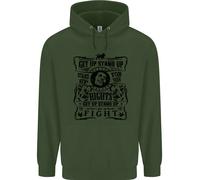 Get Up Alzato Reggae Musica Bambini Felpa con Cappuccio