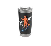 Get Up Stand Up Loves il paddle board Stand Up Paddle Board Bicchiere termico in acciaio inox doppia parete