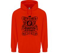 Get Up Stand Up Reggae Music Uomo Felpa