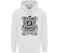 Get Up Stand Up Reggae Music Uomo Felpa