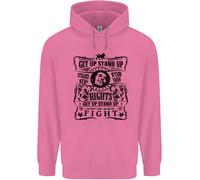 Get Up Stand Up Reggae Music Uomo Felpa