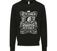 Get Up Stand Up Reggae Music Uomo Sweatshirt Jumper