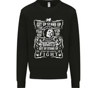 Get Up Stand Up Reggae Music Uomo Sweatshirt Jumper