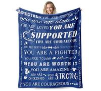 Get Well Regali per donne e uomini, coperte morbide ispiratrici da 127 x 152 cm, Thinking of You Cheer Up Sympathy Up dopo l'intervento chirurgico, regali per famiglia, sorella, amici, colleghi