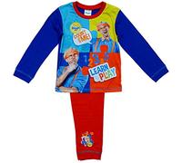 Get Wivvit - Pigiama per ragazzi Blippi Pjs Count with Me Learn & Play, taglie da 18 mesi a 5 anni Multi 3-4 Anni