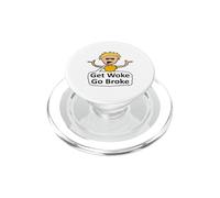 Get Woke Go Broke PopSockets PopGrip per MagSafe