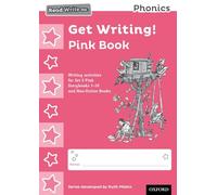 Ruth Miskin Read Write Inc. Phonics: Get Writing Pink Book Pack of (Tascabile)