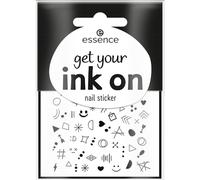 Get Your Ink On Pegatinas Para Uñas 80 U Cura della persona e salute
