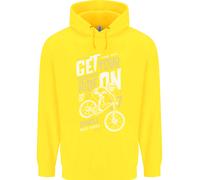 Get Your Ride On Discesa Mountain Bicicletta Bambini Felpa con Cappuccio
