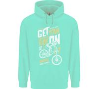 Get Your Ride On Discesa Mountain Bicicletta Bambini Felpa con Cappuccio