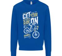 Get Your Ride On Discesa Mountain Bicicletta Bambini Felpa Maglione