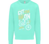 Get Your Ride On Discesa Mountain Bicicletta Bambini Felpa Maglione
