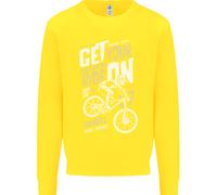 Get Your Ride On Discesa Mountain Bicicletta Bambini Felpa Maglione