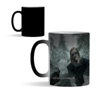 Getagift Tazza magica in ceramica con scritta "You're Finally Awake Meme Birthday Secret Santa", che cambia colore.