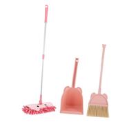 GETAJGHSD 1 Set Mini Scopa per Kit Pulizia con Mini Mop e Scopa per Sviluppare Abitudini Pulizia per Giocarper Giochi Ruolo
