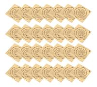 GETAJGHSD 100 Pezzi Carta Stagnola Dorata per Caramelle e Cioccolato, Fogli di Imballaggio in Alluminio per Feste e Confezionamento Alimenti, Adatti per Cucina Domestica e Negozi