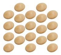 GETAJGHSD 100 Pezzi Tappi in Legno Riutilizzabili per Coprire Buchi Piccoli nei Mobili, Copri Buchi per Mobili in Stile Decorativo, Adatti per Scrivanie e Armadi