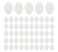 GETAJGHSD 1000 Perline Luminose Ovali per Pesca Notturna in Plastica Resistente, Accessori per Carpfishing in Acque Profonde e Torbide, Attraggono Pesci