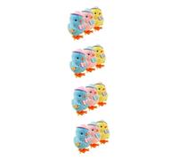 GETAJGHSD 12 Pezzi Pollo a orologeria Pulcini Giocattolo Giocattoli di Pollo per Pulcino Giocattolo per i più Piccoli Il Pollo finisce Pulcini pasquali Giocattolo Pulcino Peluche