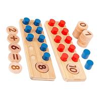 GETAJGHSD 1set Giocattoli Educativi Per Ragazzo Ragazza Gioco Matematico Per Calcolo e Apprendimento Toys Per Contare e Sviluppare Le Competenze Cognitive Adatto Per Ragazzo Ragazza Ai Anni