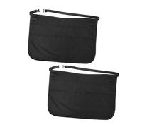 GETAJGHSD 2 Pezzi Grembiule da Parrucchiere Regolabile in Vita con Tasche Multiple per Strumenti da Lavoro da Grembiuli Professionali per Centri Estetici e Barbieri Resistente e Comodo per