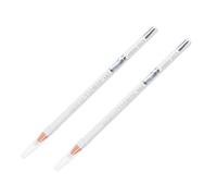 GETAJGHSD 2 pezzi Matita Sopracciglia Bianco Penna Eyeliner Multifunzionale per Trucco Lunga Tenuta Facile da Usare e Resistente alle Sbavature per Sopracciglia e Ombretto