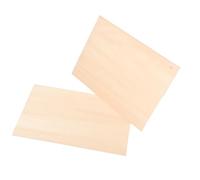 GETAJGHSD 2 Pezzi Tavole di Legno A3 per Incisione Artigianale Piastra per Stampa Xilografica Superficie Liscia Materiale per Intaglio Fai da Te Adatto a Artisti e Principianti