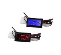 GETAJGHSD 2 Pezzi Termometro Digitale Display per Rilevazione Temperatura Cucina Frigorifero Auto e Riscaldamento Facile da Leggere Non