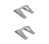 GETAJGHSD 2 Set Di Modelli Di Cavalcavia Pedonale, Passerella Per Edifici Decorativi, Ponte In Miniatura, Giocattoli Di Simulazione In Miniatura, Ornamento Per Passerella, Kit Per La