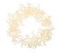 GETAJGHSD 200 Pezzi Espositore per Smalto per Unghie in Plastica Beige Anello Ergonomico per Presentazione Colori e Organizzazione Tip, per Manicure e Salone
