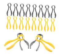 GETAJGHSD 20Pcs Impugnare Kid Smistamento Facili Catching Abilità Toys Mano Kindergarten In Counting Scienze Experimental Età Clamps Tools Teaching Artigianato Te Sviluppo Fatto