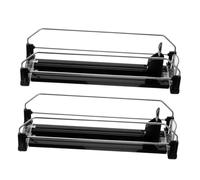 GETAJGHSD 2pezzi Dispenser Lattine per Frigorifero Organizer per Bevande Pusher per Organizzazione Ordinata e