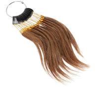 GETAJGHSD 30 pezzi Campioni Colore Capelli Veri Ciocche Colorate Parrucchieri per Test Tinta Donna Professionale per Analisi e Studio Tecniche di Colorazione