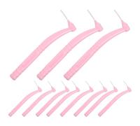GETAJGHSD 30 Pezzi Scovolino Denti Mini a Forma L, Nylon e Acciaio Inox per Pulizia Interdentale di Apparecchi Ortodontici e Denti in Viaggio