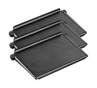GETAJGHSD 3pezzi Mensola Per Monitor Da Scrivania Ripiano Superiore Per Tv e Router Supporto Organizzatore Stabile Plastica Design Moderno Per Spazi Ordinati