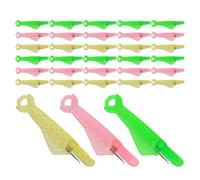 GETAJGHSD 45 Pezzi Inseritore per Ago a Forma di Pesce in Plastica, Filatore Manuale per Macchina da Cucire, Supporto di Precisione e Inserimento Filo Senza Sforzo per Ricamo e Cucito