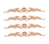 GETAJGHSD 4pezzi Appliques Intagliato per Decorazioni Vintage Classici Facili Installare Adatti per Specchi e