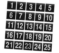 GETAJGHSD 50 Pezzi Cartoncini Numerici per Lato Segnaposto per Matrimonio Ristoranti Bar e Club per Migliorare Esperienza Ospiti