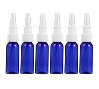 GETAJGHSD 6 Pezzi Atomizzatore Nasale Ricaricabile in Plastica 30ml Design Spray per Viaggi, Flacone Portatile Compatto e Bottiglia Spray Nasale per Cosmetici