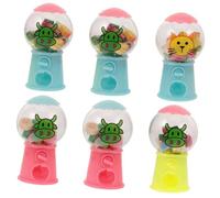 GETAJGHSD 6 pezzi Gomme Cancellare Colorate Cartone Animato Carino per Scuola Gomme Cancella Bianche e Divertenti Cancelleria Colorata per Festa Colore Casuale Colore Casuale