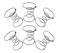 GETAJGHSD 6 Pezzi Molle a Doppio Cono in Acciaio per Materasso e Divano, Diametro Filo 3,53mm, Distribuzione Uniforme del Peso e Miglioramento Comfort per Riparazione Sedile Divano