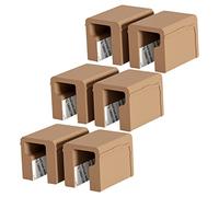 GETAJGHSD 6pezzi Protezione Angolare in Silicone Per Mobili Paraurti Morbido Per Maniglie e Sicurezza Anticollisione Per Ragazzo Ragazza Ragazza in Armadi e Copri Spigoli Protettivi Resisten