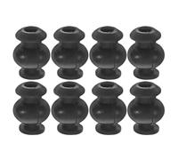 GETAJGHSD 8 Pezzi Ammortizzatore Resistenza alle Intemperie e Flight Controller a Sfera in Gomma Nero per Drone Gimbal per Operazioni Aeree All'aperto