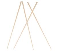 GETAJGHSD Bastoni di Supporto per Sedie da Regista in Bambù, 4 Pezzi, Struttura Leggera e Flessibile, Accessori per Sedute Interne ed Esterne, Migliorano Durata e Comfort